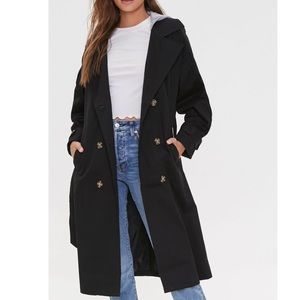 Hooded Trench Coat